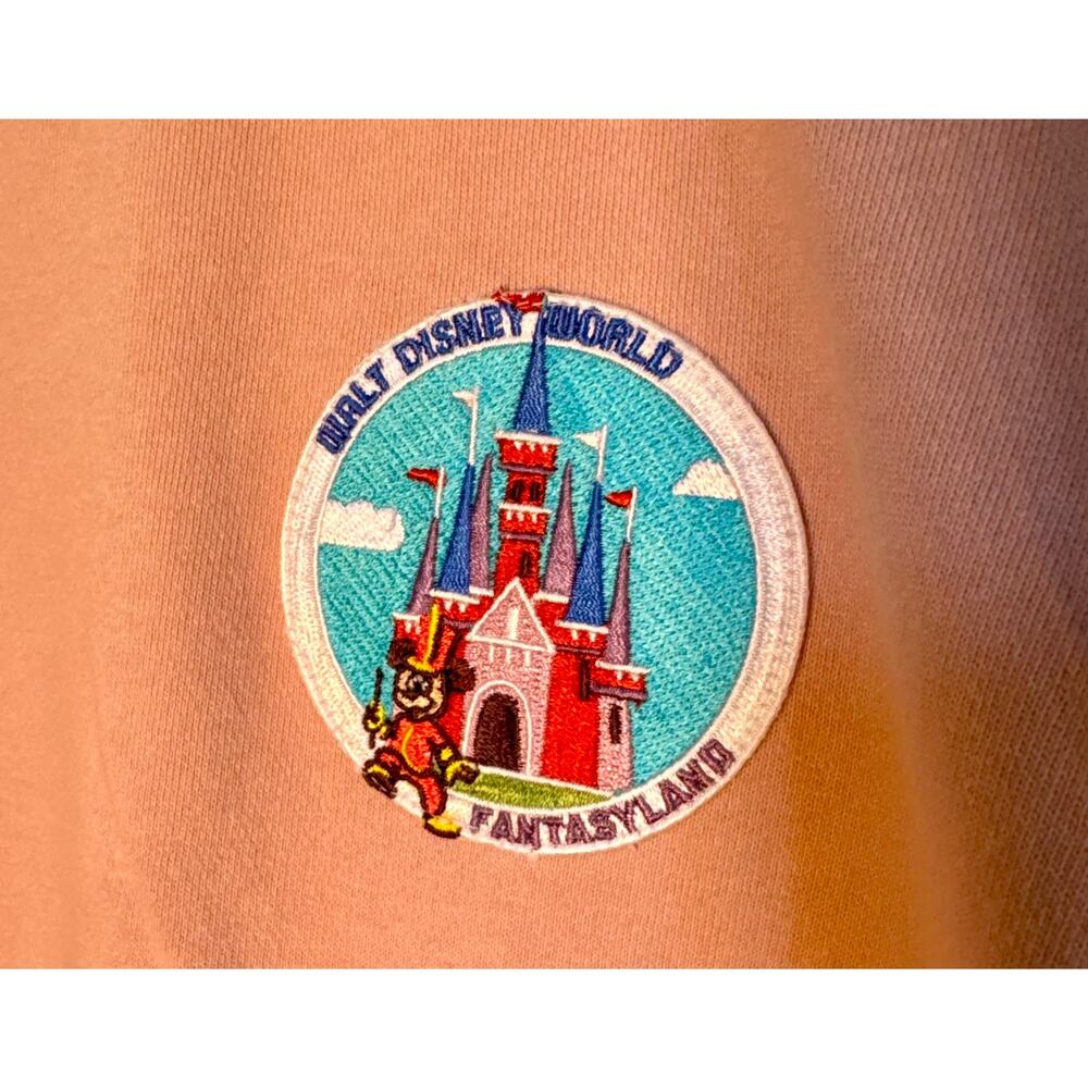 Disney Magic Kingdom Custom Made Patch Sweatshirt… - image 3